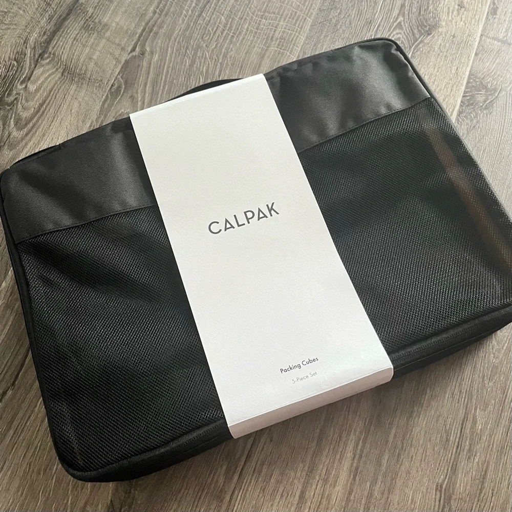 NWT Calpak Black Packing Cubes - Picture 8 of 15